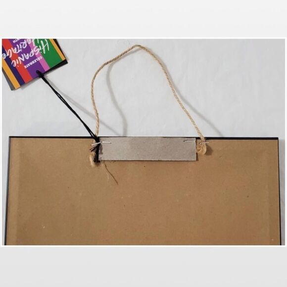 New Wall Art Picture Hispanic Females Bold Multi Colored Framed Women NWT - Picture 9 of 14